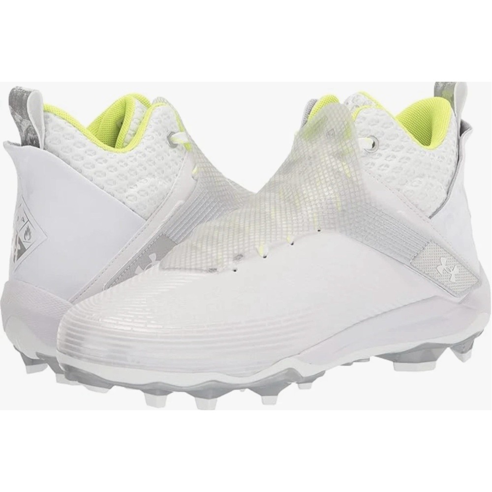 NEW! Under Armour Men's Sz 13 UA Highlight Hammer MC Football Cleats 3025085-101